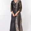 Bodhi Tree Charcoal Half & Half Kaftan Dress 2 Bodhi Tree Charcoal Half & Half Kaftan Dress -Echoo Clothing Shop 124bt20 1