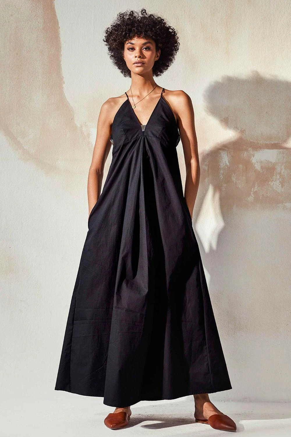 Khara Kapas Black Sand Castle Midi Dress 3 Khara Kapas Black Sand Castle Midi Dress