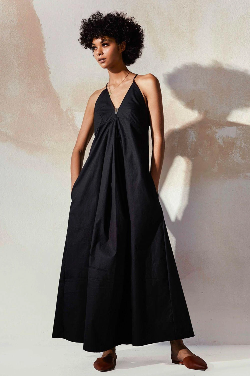 Khara Kapas Black Sand Castle Midi Dress 4 Khara Kapas Black Sand Castle Midi Dress - Image 2