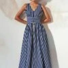 Khara Kapas Light House Striped Dress