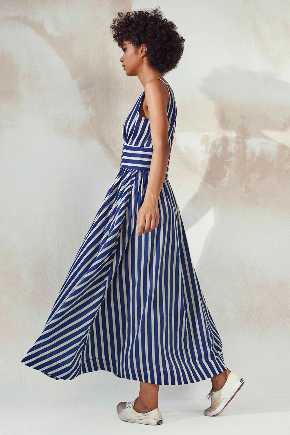 Khara Kapas Light House Striped Dress 5 Khara Kapas Light House Striped Dress - Image 3