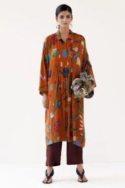 YAVI Audrey Floral Dress