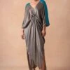 Inca Modern Grey-teal Knot Kaftan Dress 2 Inca Modern Grey-teal Knot Kaftan Dress -Echoo Clothing Shop 15124inca8 1