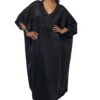 AK-OK By Anamika Khanna Matte Black Silk Kaftan Dress 1 AK-OK By Anamika Khanna Matte Black Silk Kaftan Dress -Echoo Clothing Shop 16124akok17 1
