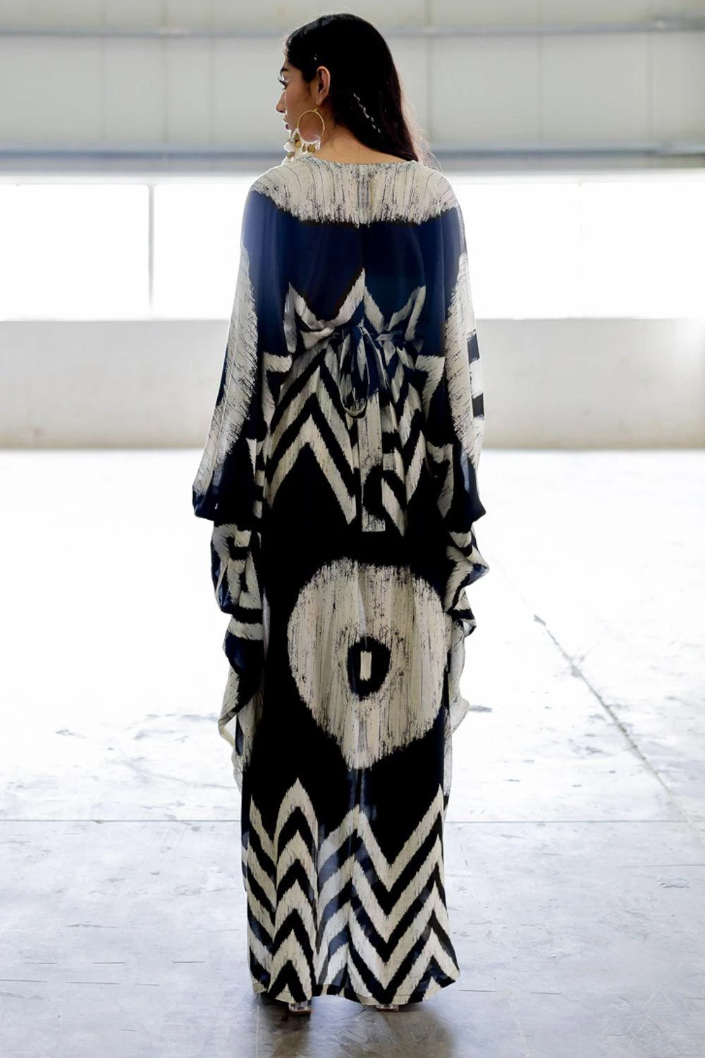 Pooja Keyur Juno Black Kaftan Dress 6 Pooja Keyur Juno Black Kaftan Dress - Image 4