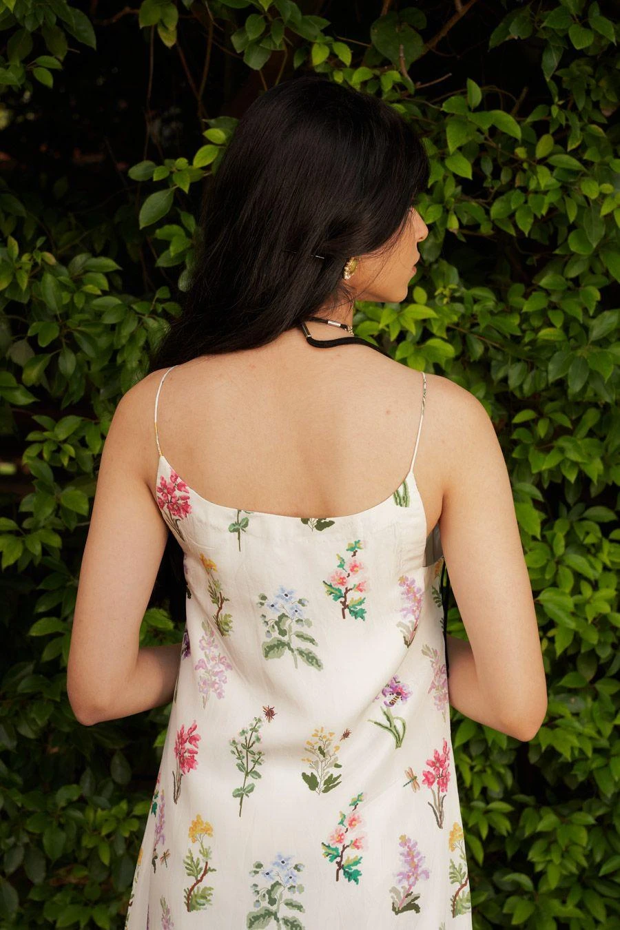 Ode To Odd First Bloom Silk Dress 5 Ode To Odd First Bloom Silk Dress - Image 3