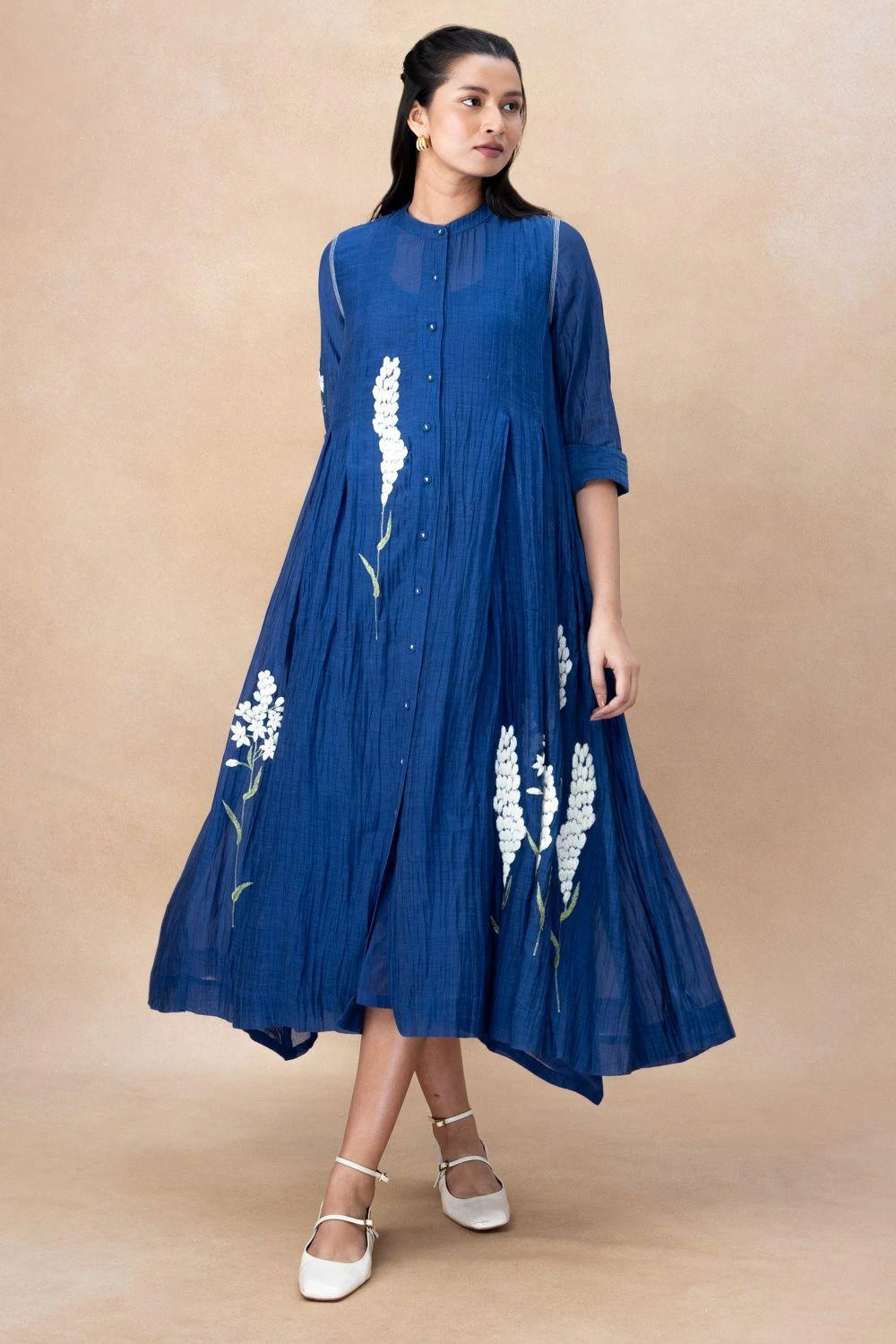 Vineet Rahul Hilma Tube Rose Asymmetric Dress 3 Vineet Rahul Hilma Tube Rose Asymmetric Dress