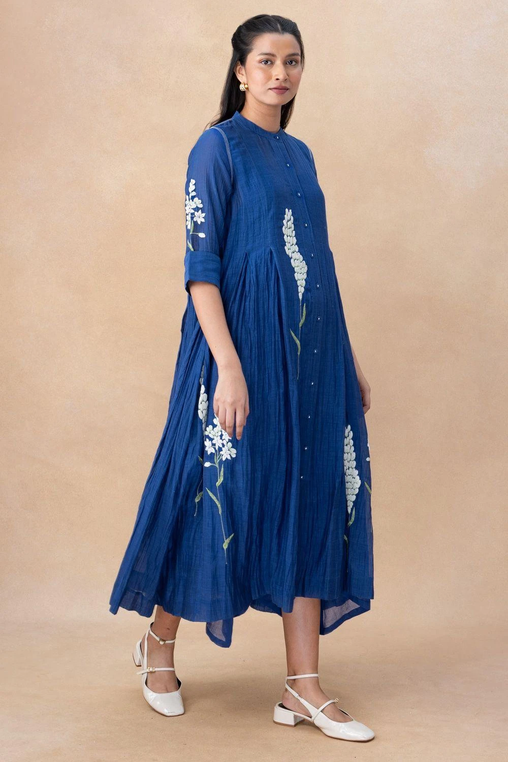 Vineet Rahul Hilma Tube Rose Asymmetric Dress 5 Vineet Rahul Hilma Tube Rose Asymmetric Dress - Image 3