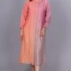 Meghna Panchmatia Peach Pink Ombre Pleated Dress -Echoo Clothing Shop 187mp16 1
