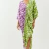 Inca Double Clover Kaftan Dress -Echoo Clothing Shop 1923ina18 1
