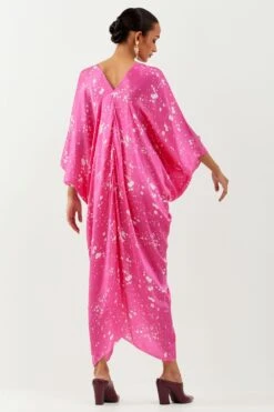 Inca Pink Splatter Kaftan Dress -Echoo Clothing Shop 1923ina50 3