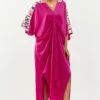 Inca Fuchsia Kaftan Dress 2 Inca Fuchsia Kaftan Dress -Echoo Clothing Shop 1923ina71 1