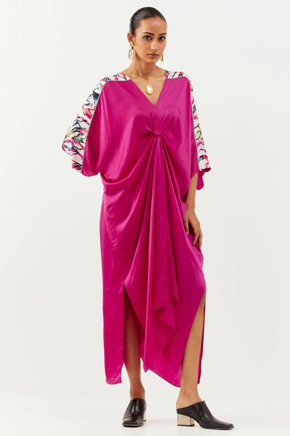 Inca Fuchsia Kaftan Dress 3 Inca Fuchsia Kaftan Dress