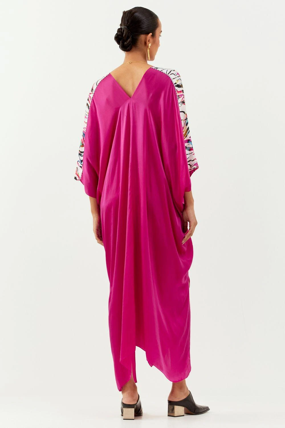 Inca Fuchsia Kaftan Dress 5 Inca Fuchsia Kaftan Dress - Image 3