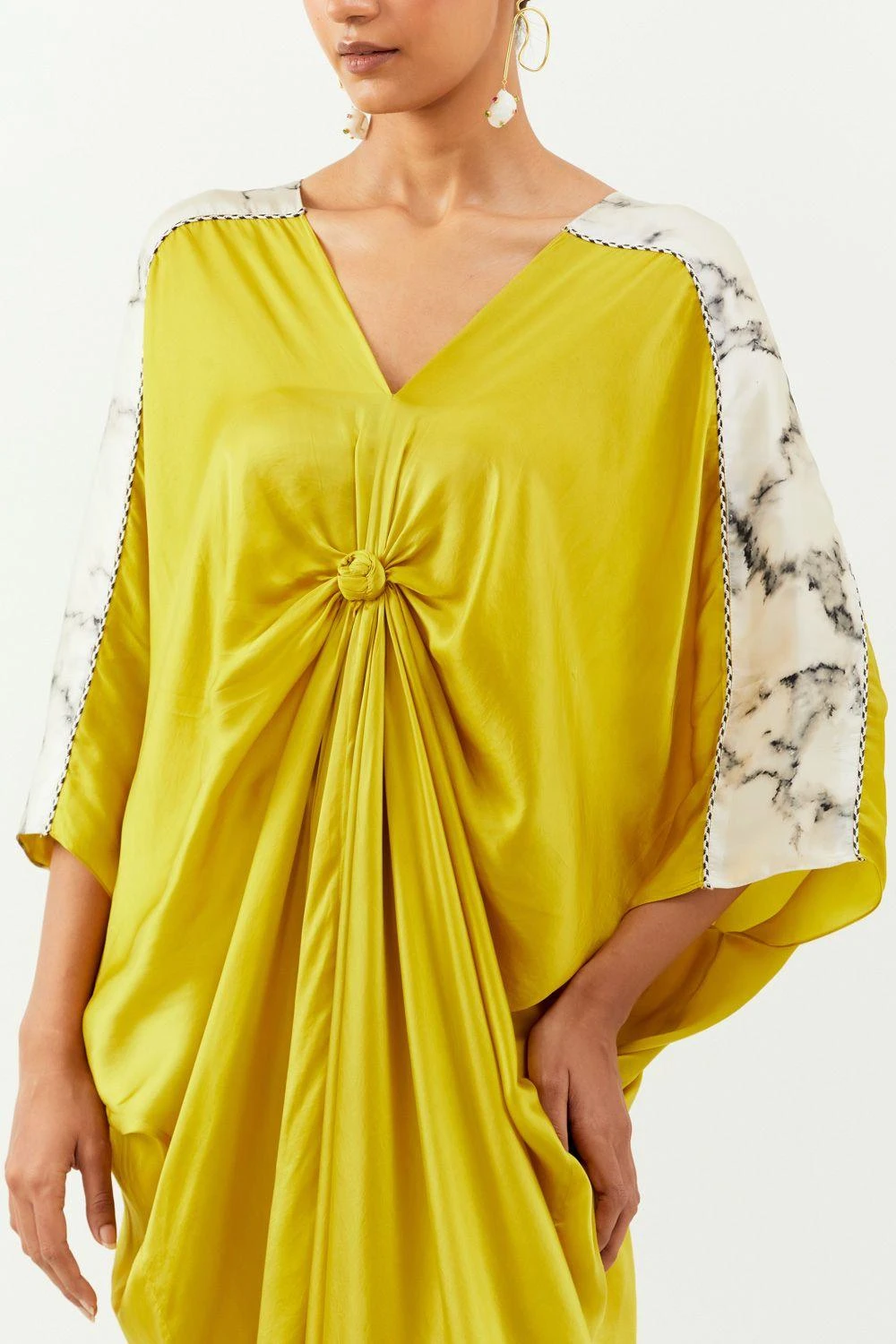 Inca Yellow Kaftan Dress 4 Inca Yellow Kaftan Dress - Image 2
