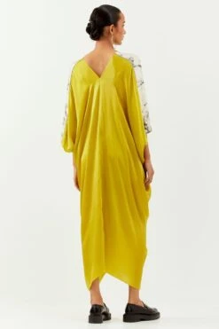Inca Yellow Kaftan Dress 7 Inca Yellow Kaftan Dress -Echoo Clothing Shop 1923ina72 3