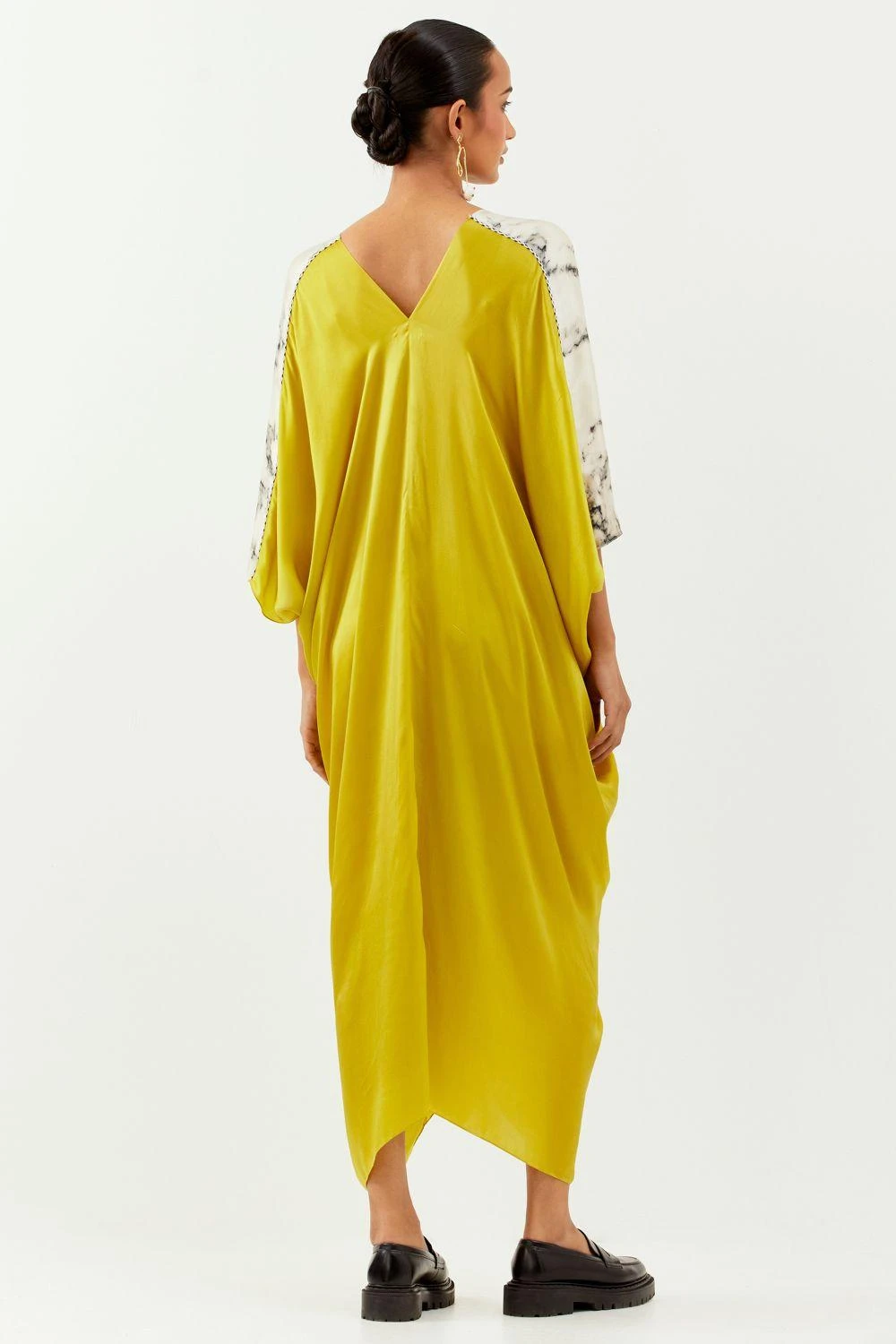 Inca Yellow Kaftan Dress 5 Inca Yellow Kaftan Dress - Image 3