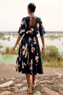 Khara Kapas Bulbul Dress 9 Khara Kapas Bulbul Dress -Echoo Clothing Shop 201023kk17 4