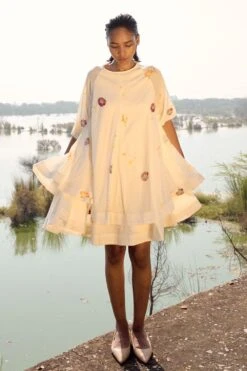 Khara Kapas Starling Dress 8 Khara Kapas Starling Dress -Echoo Clothing Shop 201023kk4 3