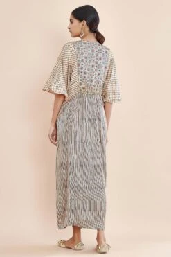 Sunira Designs Boond Printed Kaftan Dress -Echoo Clothing Shop 2012b09 5
