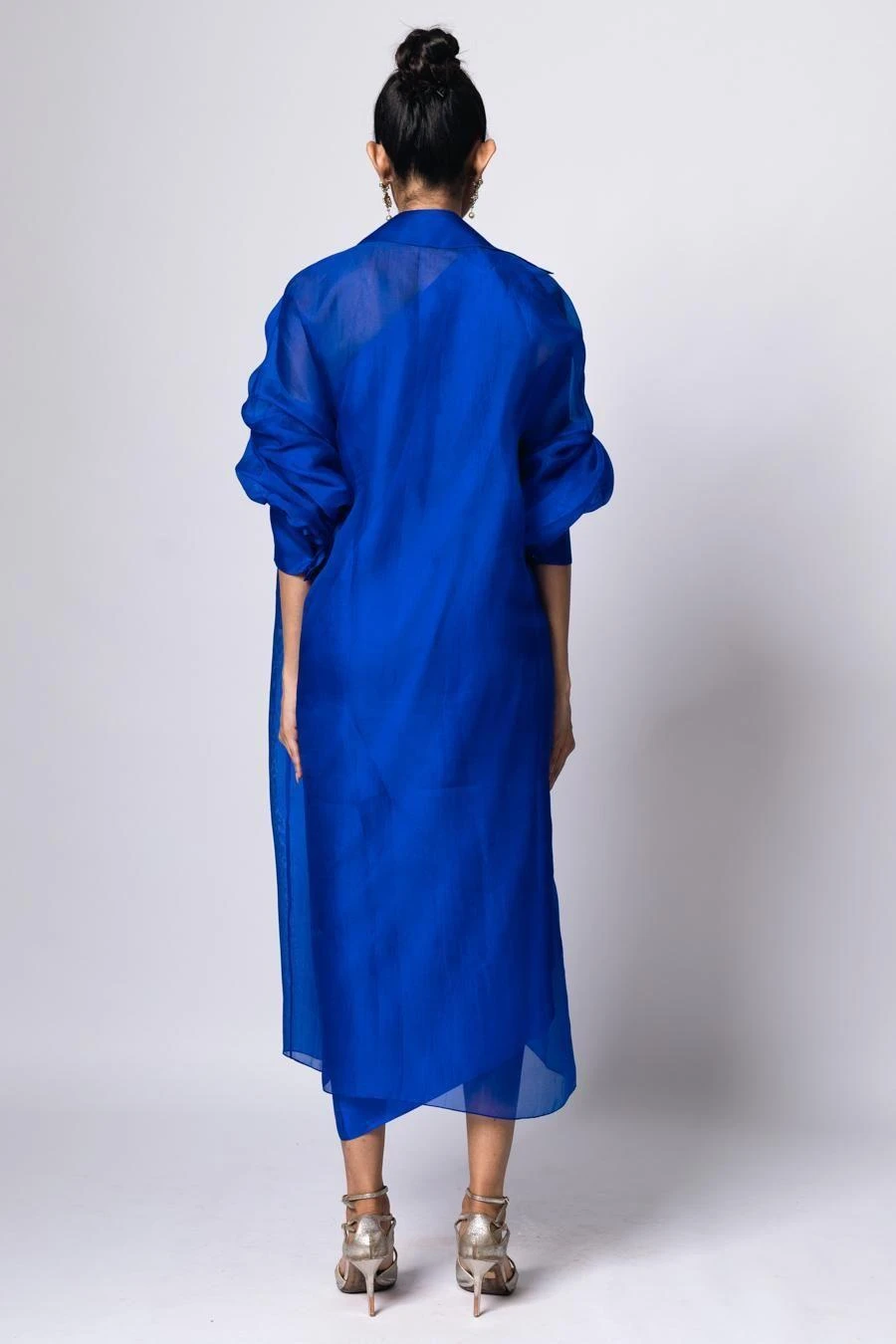 REIK Electric Blue Mimosa Dress With A Moulin Shirt 7 REIK Electric Blue Mimosa Dress With A Moulin Shirt - Image 5