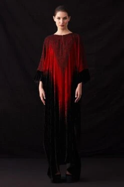 Amrich Cleo Shibori Kaftan Dress