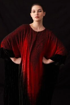 Amrich Cleo Shibori Kaftan Dress -Echoo Clothing Shop 211123ach26 3