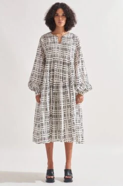 Amrich Shari Hand Block Printed Dress