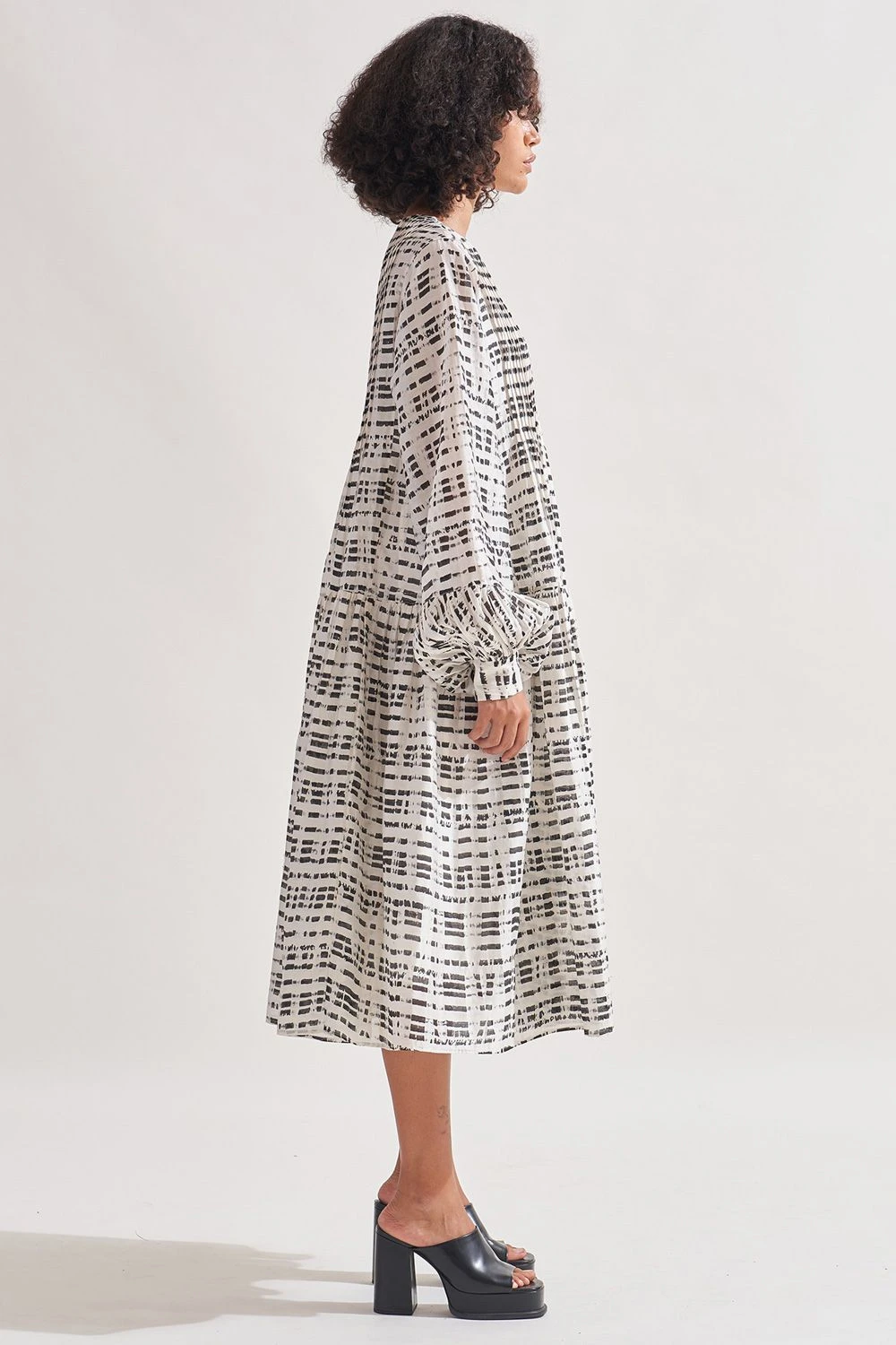 Amrich Shari Hand Block Printed Dress 5 Amrich Shari Hand Block Printed Dress - Image 3