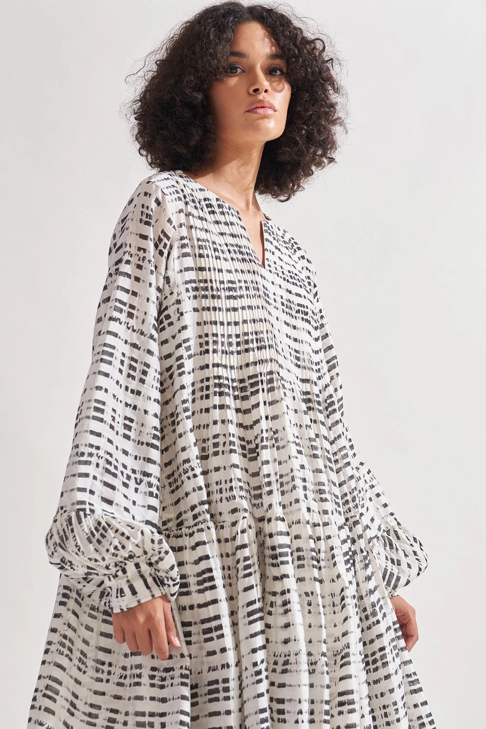 Amrich Shari Hand Block Printed Dress 6 Amrich Shari Hand Block Printed Dress - Image 4