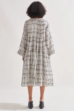Amrich Shari Hand Block Printed Dress 13 Amrich Shari Hand Block Printed Dress -Echoo Clothing Shop 23623amr21 6