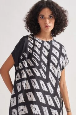 Amrich Bora Shibori Patterned Dress -Echoo Clothing Shop 23623amr29 4