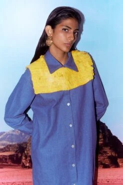 Studio RIGU Nero Denim Shirt Dress 9 Studio RIGU Nero Denim Shirt Dress -Echoo Clothing Shop 25423sgt25 4