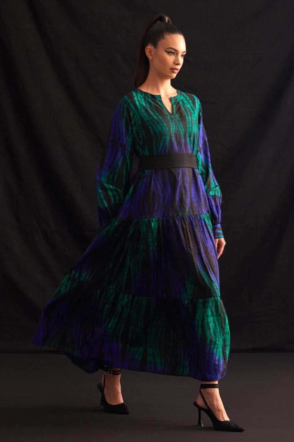 Amrich Mayra Handcrafted Shibori Dress 7 Amrich Mayra Handcrafted Shibori Dress - Image 5