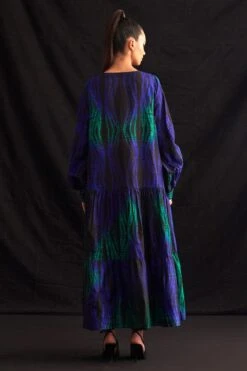 Amrich Mayra Handcrafted Shibori Dress 13 Amrich Mayra Handcrafted Shibori Dress -Echoo Clothing Shop 25923aml58 6 1
