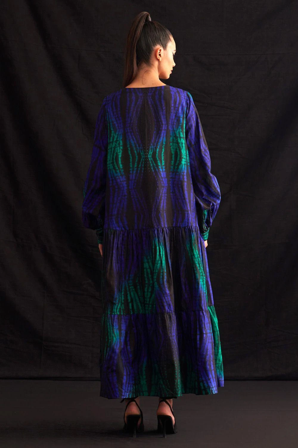 Amrich Mayra Handcrafted Shibori Dress 8 Amrich Mayra Handcrafted Shibori Dress - Image 6