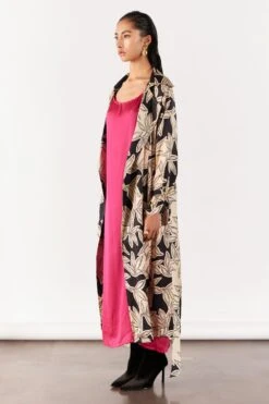 Studio RIGU Classic Black-hazel Trench Coat & Slip Dress -Echoo Clothing Shop 271223sr19 3