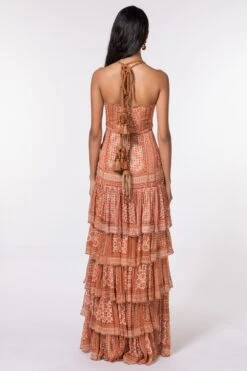 Nikita Mhaisalkar Tribal Print Sheeted Maxi Dress -Echoo Clothing Shop 284nm18 5