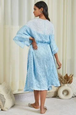 Twenty Nine Blue Shibori Bandhani Dress 9 Twenty Nine Blue Shibori Bandhani Dress -Echoo Clothing Shop 287twennin7 4