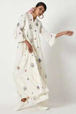 Payal Pratap Giardini Embroidered Dress -Echoo Clothing Shop 29623ppg2 3