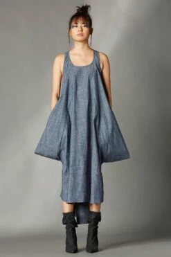 Chola Taylor Draped Dress