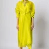 REIK Lime Green Mimosa Dress With A Moulin Shirt -Echoo Clothing Shop 412rpf20 1