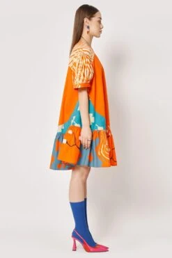 Two Point Two Orange Aiko A-line Dress 12 Two Point Two Orange Aiko A-line Dress -Echoo Clothing Shop 5623ce53 4