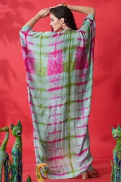 CAPISVIRLEO Mint Green Kaftan Dress -Echoo Clothing Shop 88cap19 5