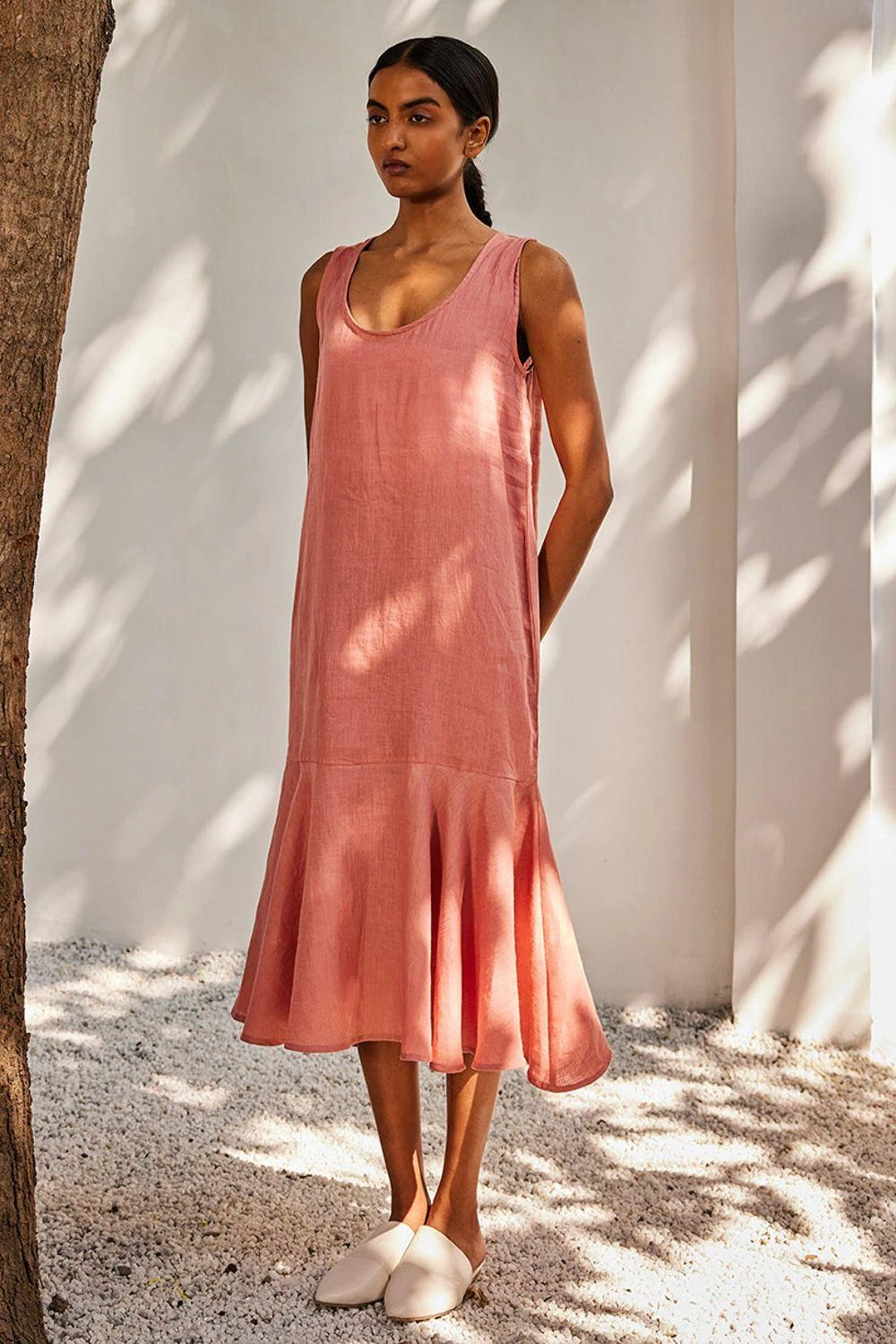 Khara Kapas Soft Gaze Midi Dress 4 Khara Kapas Soft Gaze Midi Dress - Image 2