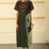Medha Deep Green Tunic Dress -Echoo Clothing Shop aw dr gre 1 1