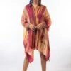 CAPISVIRLEO Kaftan Style Tie & Dye Short Dress 1 CAPISVIRLEO Kaftan Style Tie & Dye Short Dress -Echoo Clothing Shop capo10 1