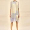 Abhishek Sharma Colour Blocked Shirt Dress -Echoo Clothing Shop csh03grey 1