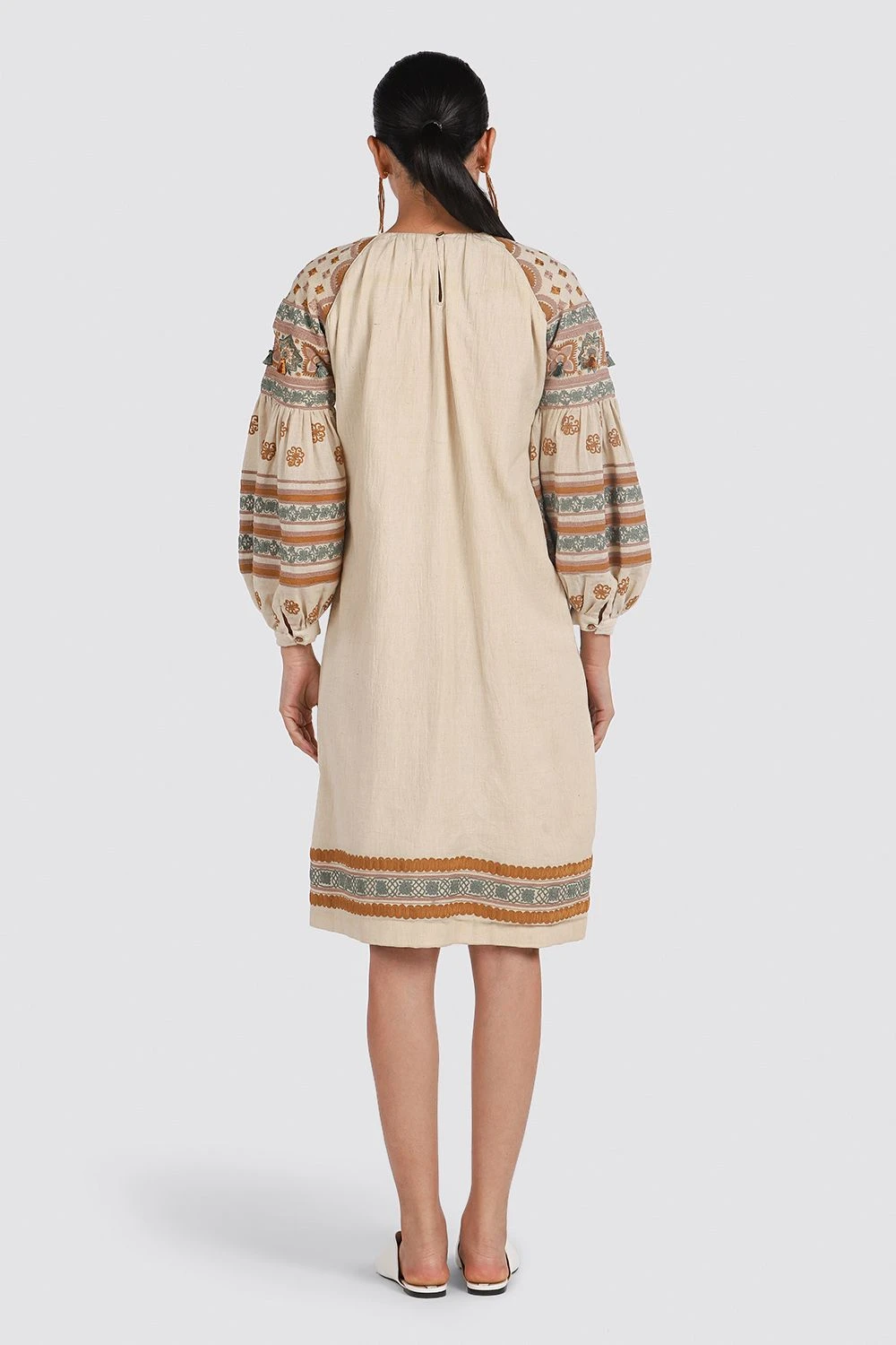 Chandrima Ivory Kurta Dress 6 Chandrima Ivory Kurta Dress - Image 4