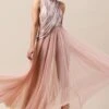 Tarun Tahiliani Crinkled Flared Bottom Tulle Dress -Echoo Clothing Shop fa ssu drp dl 1 1 1